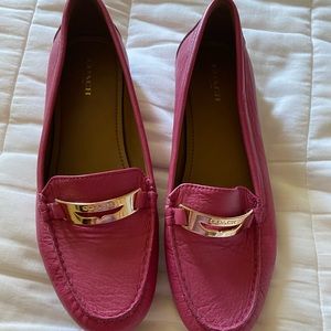 Size 10 US pink Coach flats